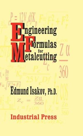 Engineering Formulas for Metalcutting