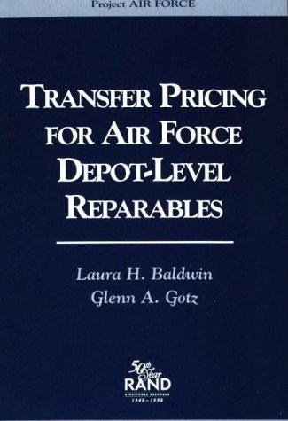 Transfer pricing for air force depot-level reparables
