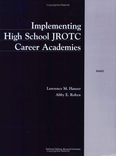 Implementing High School JROTC Career Academics