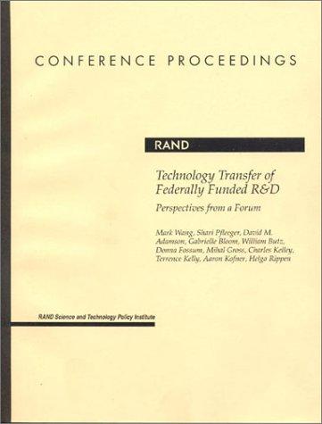 Technology transfer of federally funded R&D