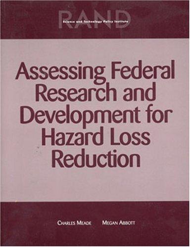 Assessing Federal Research and Development for Hazard Loss Reduction