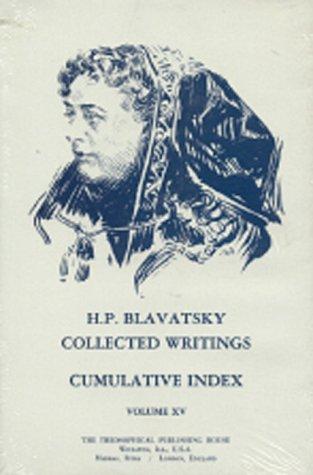 H.P.B. Collected Writings, 15