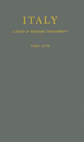 Italy, a study in economic development