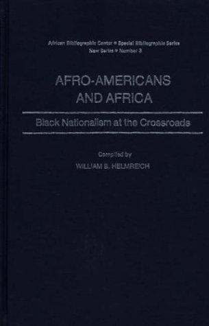Afro-Americans and Africa