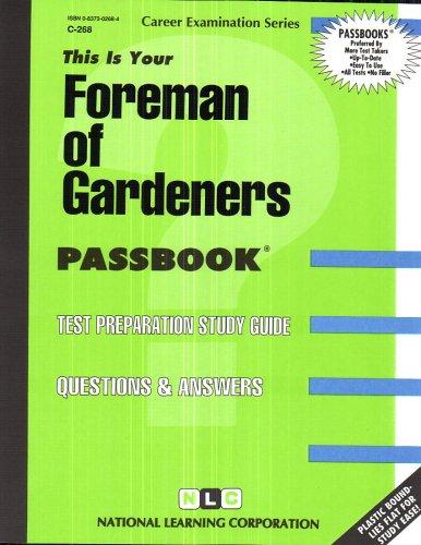 Foreman of Gardeners