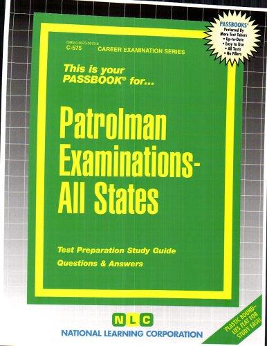 Patrolman Examinations, All States