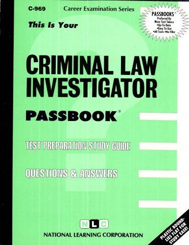 Criminal Law Investigator