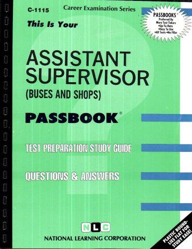 Assistant Supervisor (Buses and Shops)