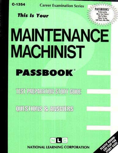 Maintenance Machinist