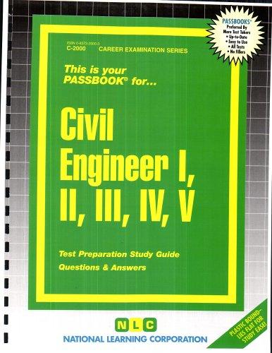 Civil Engineer I, Ii, Iii, Iv, V