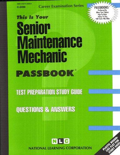 Senior Maintenance Mechanic