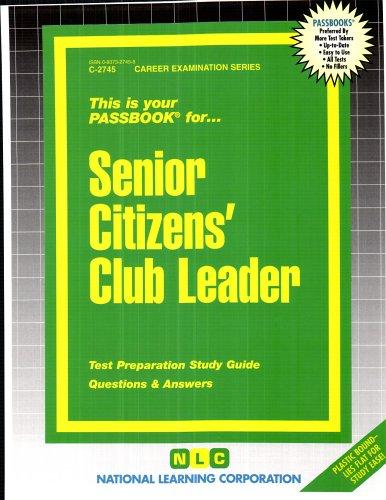 Senior Citizens Club Leader