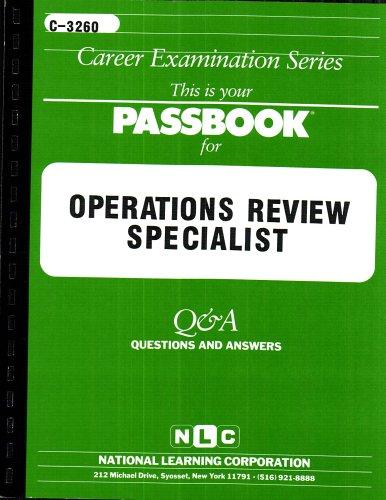 Operations Review Specialist