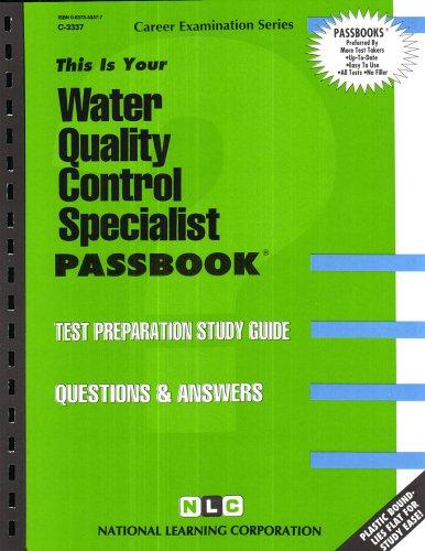 Water Quality Control Specialist (Career Examination ; C-3337)