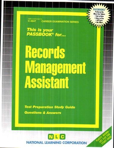 Records Management Assistant