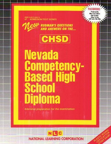 Nevada Competency-Based High School Diploma Program (Chsd (Admission Test Series)