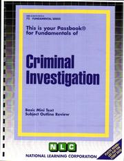 Criminal Investigation