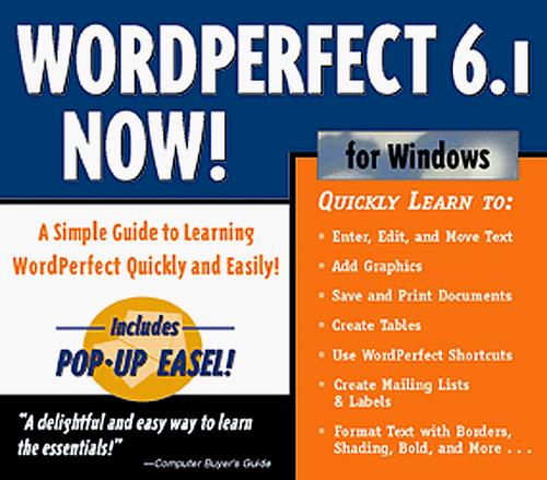 Wordperfect 6.1 Now
