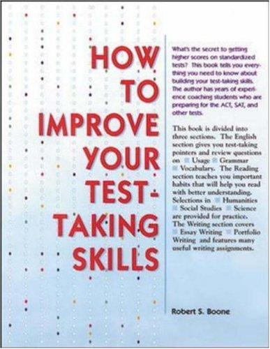 How to improve your test-taking skills