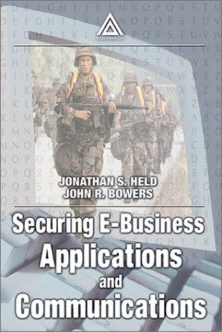Securing E-Business applications and communications