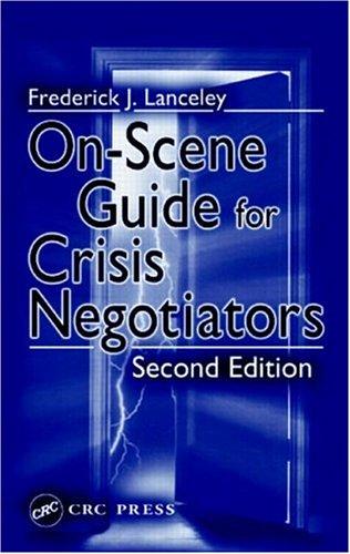 On-scene guide for crisis negotiators