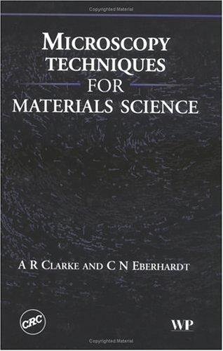 Microscopy techniques for materials science