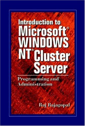 Introduction to Microsoft Windows NT Cluster Server