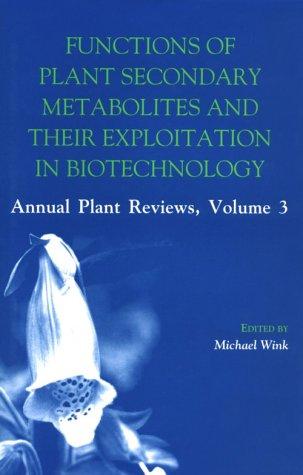 Functions of plant secondary metabolites and their exploitation in biotechnology
