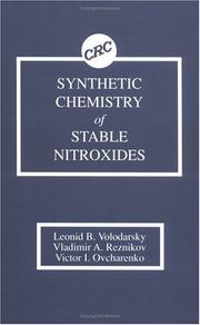 Synthetic chemistry of stable nitroxides