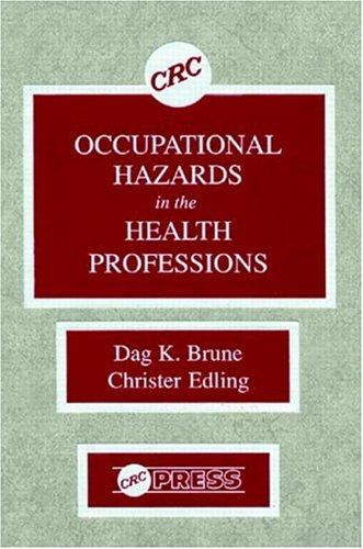 Occupational hazards in the health professions