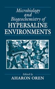 Microbiology and biogeochemistry of hypersaline environments