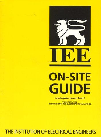 On-Site Guide (Wiring Regulations and Associated Trade Publications Series)