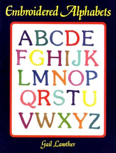 Embroidered Alphabets