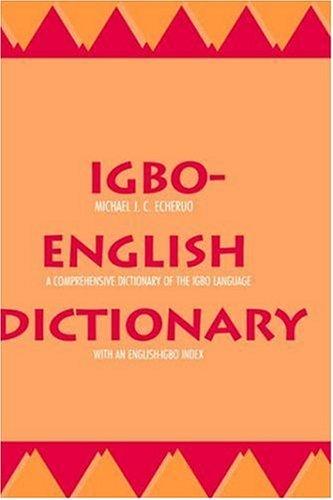 Igbo-English dictionary