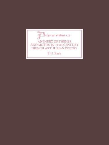 An index of themes and motifs in twelfth-century French Arthurian poetry