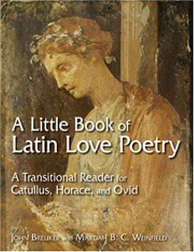 A little book of Latin love poetry