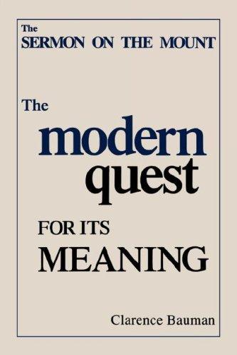 The Sermon on the mount