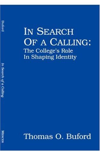 In search of a calling