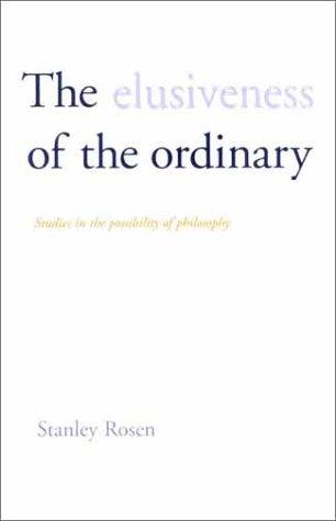 The Elusiveness of the Ordinary