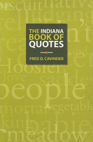 The Indiana book of quotes