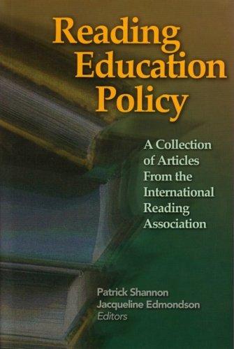 Reading education policy