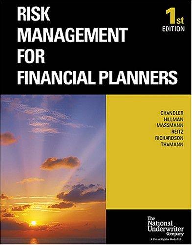 Tools & Techniques of Life Insurance Planning And Risk Management for Financial Planners