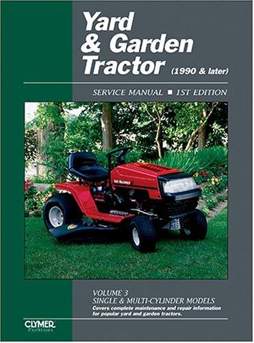 Yard & garden tractor service manual
