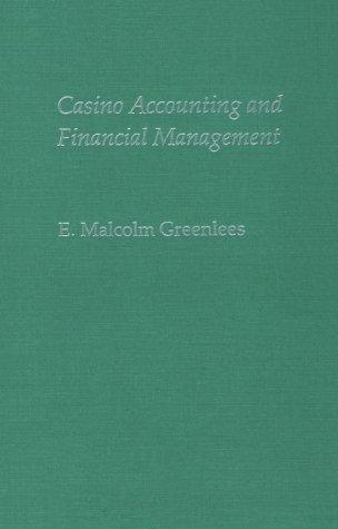 Casino accounting and financial management