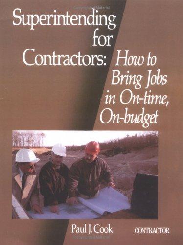 Superintending for Contractors