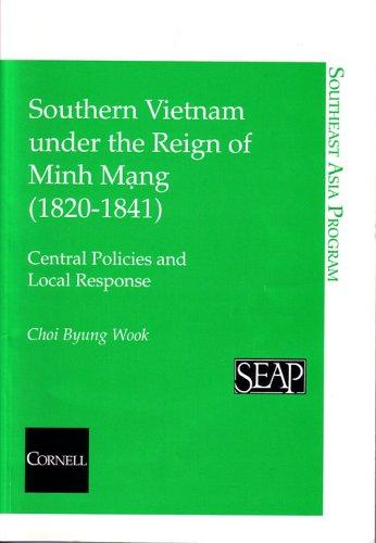 Southern Vietnam under the reign of Minh Mạng (1820-1841)