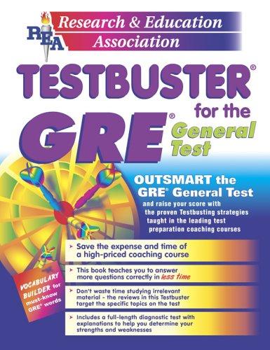 REA's testbuster for the GRE, general test with CD-ROM for Windows, REA's interactive GRE TESTware