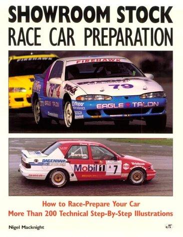 Showroom stock race car preparation