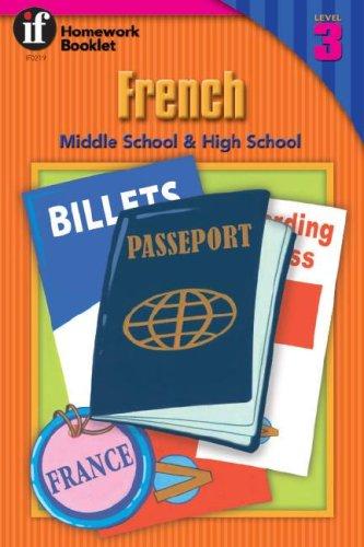 French Homework Booklet, Middle School / High School, Level 3