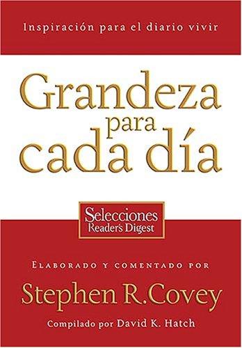 Grandeza Para Cada Dia/ Everyday Greatness (Spanish Edition)